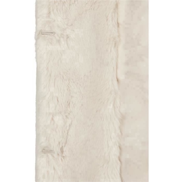 Jakke med hætte til kvinder Urban Classics teddy coat (store størrelser) Vit XXXXXL