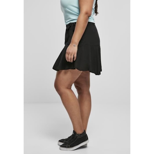 Urban Classics minikjol i viskos för kvinnor - svart - XL Svart XL