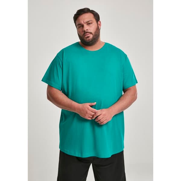 T-shirt Urban Classic formet lang blixt rosa jag