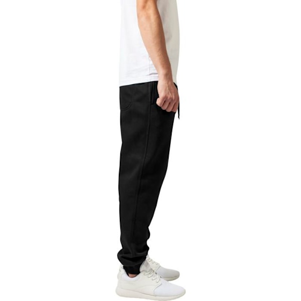 Träningsbyxor - URBAN CLASSICS - Basic - Svart - Regular passform - Standardstorlek svart XXL