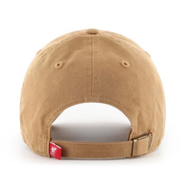 Casquette FC Liverpool camel beige - 47 Brand - Afslappet pasform - 100% bomuld Camel beige