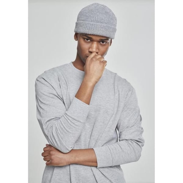 T-paita - URBAN CLASSICS - Pitkä - Pitkät hihat - Loose-fit - Harmaa Grå L