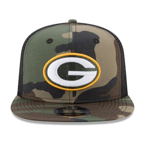 Casquette 9FIFTY - New Era - Green Bay Packers - Trä-camo - One size - Trucker Mesh Grön, trä-mönstrad kamouflage