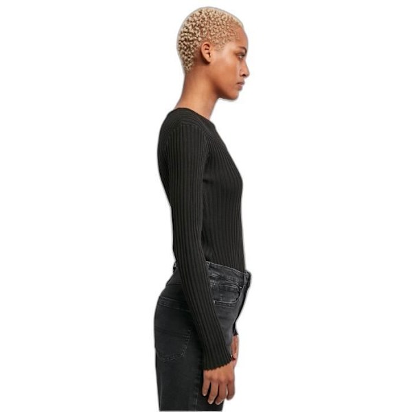 Body pitkät hihat corduroy nainen Urban Classics - musta - L sort XS