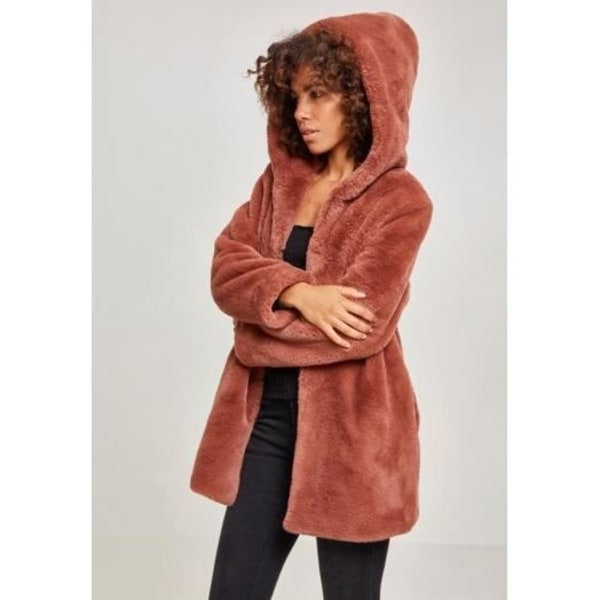 TEDDY COAT - Vaaleanpunainen - Takki Lyserød M