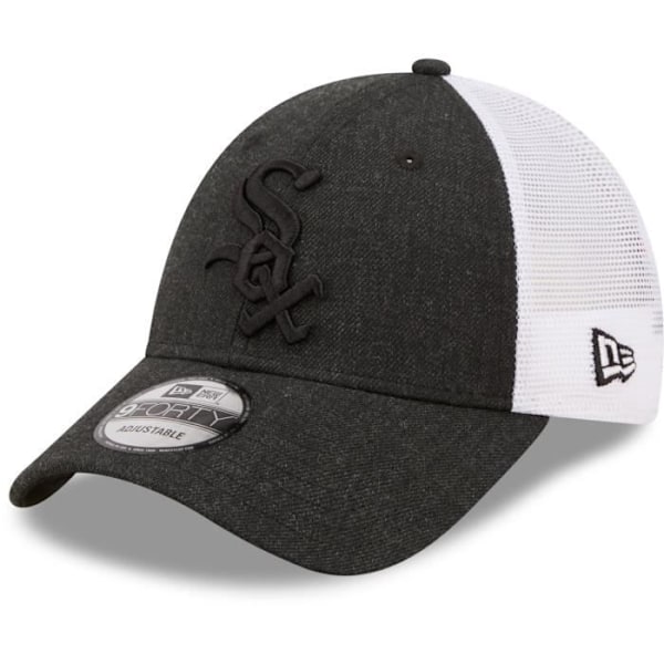 Casquette Trucker New Era 9Forty - HOME FIELD Chicago White Sox - Vit och svart - Sportkläder Svartvitt