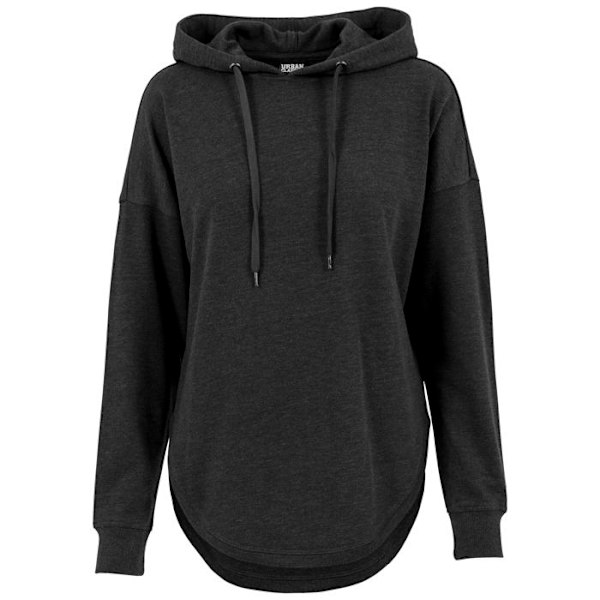 Huppari - Urban Classics - Ylipitkä - Tummanharmaa - 60% Puuvillaa - Pitkät hihat mörkbrun S