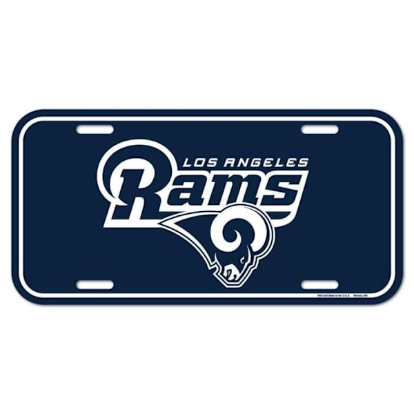Wincraft Rekisterikilpi - Los Angeles Rams
