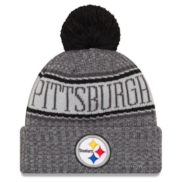 Hat - New Era - NFL Sideline - Pittsburgh Steelers - Graphit - Polarfutter - Vinter Grafit