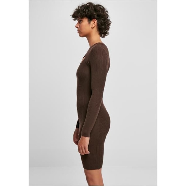 Urban Classics naisten leikattu neulemekko Brun XL