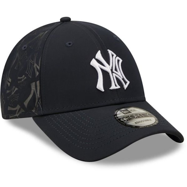 Justerbar keps New Era 9Forty - MONOGRAM New York Yankees - Vit/Svart - Sportkläder Svart