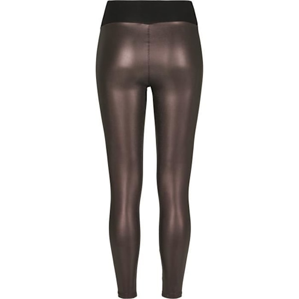 Urban Classics Leggings Simili Læder Høj Talje Legging lie-de-vin Bourgogne XS