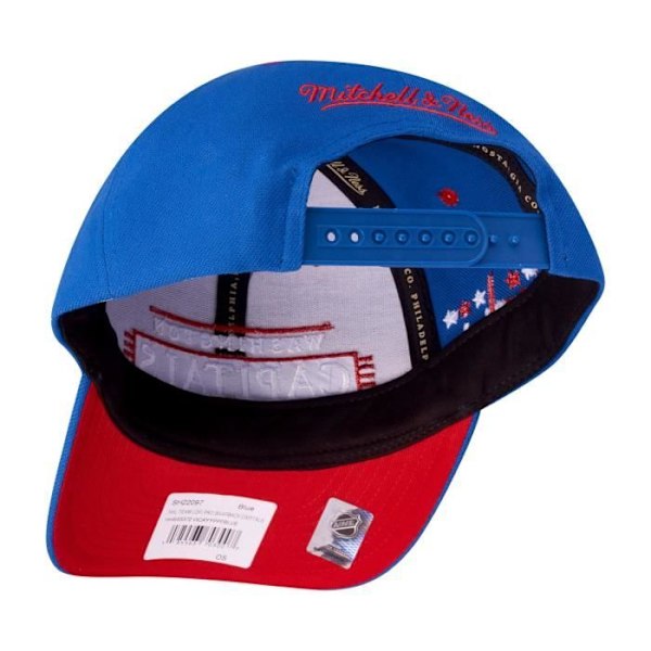 Mitchell & Ness Snapback-keps LOFI PRO Washington Capitals Svart och röd