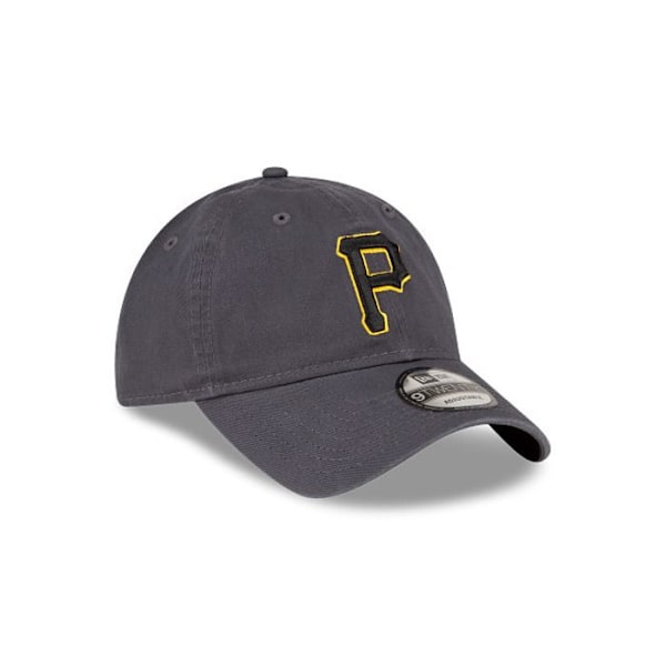 Basebollkeps - New Era - Pirates MLB Core Classic 2.0 - 100% Bomull - Unisex - Grafitgrå grafitgrå Unik storlek