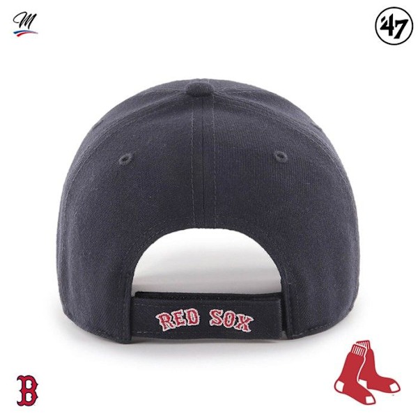 Keps - 47 Märke - Boston Red Sox MVP - One Size - Marinblå färg - För män Marin