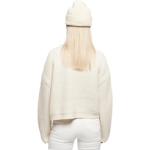 Cardigan ylipitkä nainen Urban Classics - vaalean beige - XXL Äggskal XXL