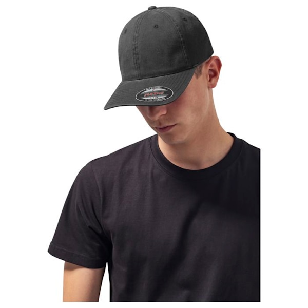 Kasket - Flexfit - Lys brun - 98% bomuld - Perfekt pasform - Casual stil lysebrun S / M
