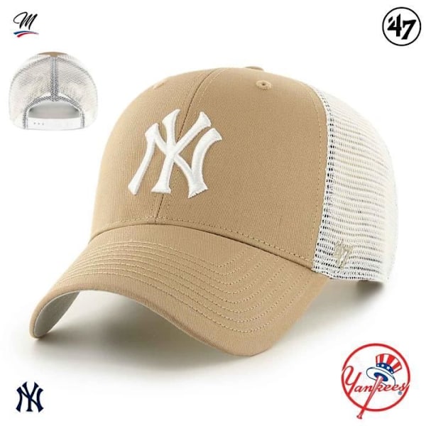 Casquette MLB New York Yankees 'Branson MVP' - B-BRANS17CTP-KHC - Sort - Voksen - Unisex - Sportswear