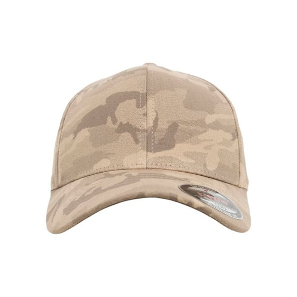 Naisten Lippis - Flexfit - Vaalea Kamo - Urheilullinen - Imukykyinen - Stretch Fit Camouflage - 635188 S / M