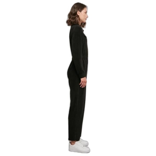 Urban Classics corduroy kombination til kvinder - sort - L Svart XS