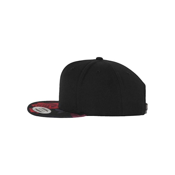 Snapback Kasket - Flexfit - ROSES - Sort / Grå - 6 Paneler - One Size svart grå