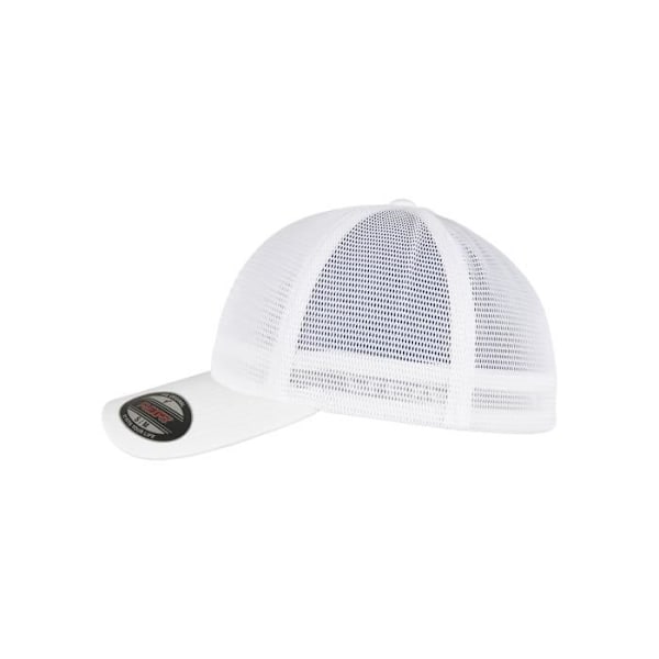 Casquette - Urban Classics - 360 Omnimesh Basic - Hvid - Bomuld - Polyester Vit