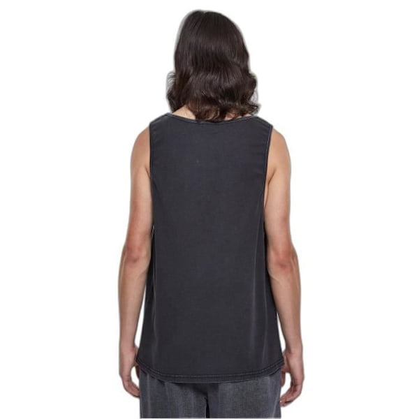 Oversized acid-washed tank top Urban Classics - sort - 2XL Svart XL