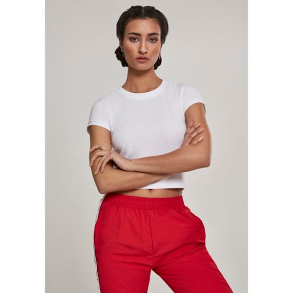 T-shirt dam - Urban Classic - Stretch Jersey - Svart - Korta ärmar - Løs passform svart S