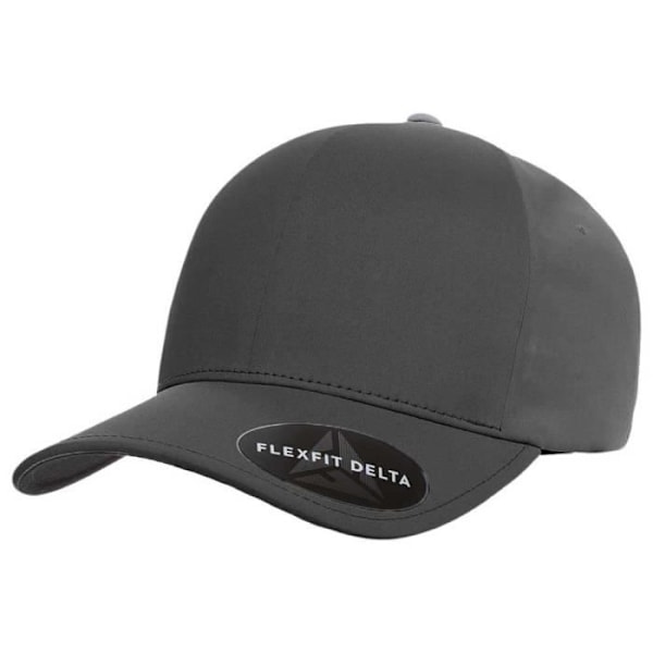Flexfit Delta Cap - FLEXFIT - Mörkgrå - Polyester och elastan - Sportkläder mörkgrå L/XL