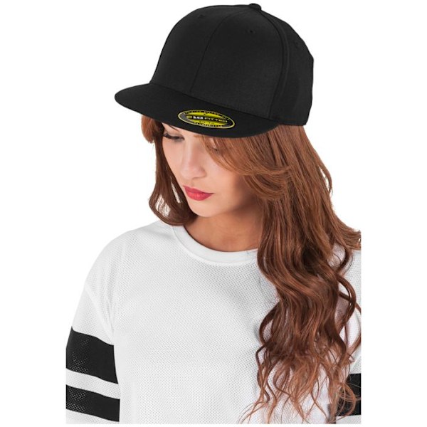 Keps - Flexfit - Premium 210 - Vit - Unisex - Avslappnad Vit L/XL