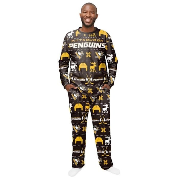 Pyjamas NHL Vinter JULE - Pittsburgh Penguins - Mand Pittsburgh-penguins XL