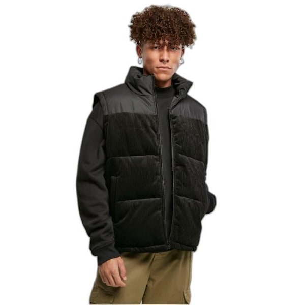 Veste Urban Classics Cord - sort - XL Svart XL