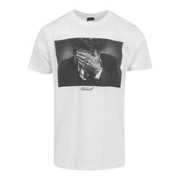 T-shirt - Mister Tee - sandhed - Hvid - Korte ærmer - Optimal komfort Vit M
