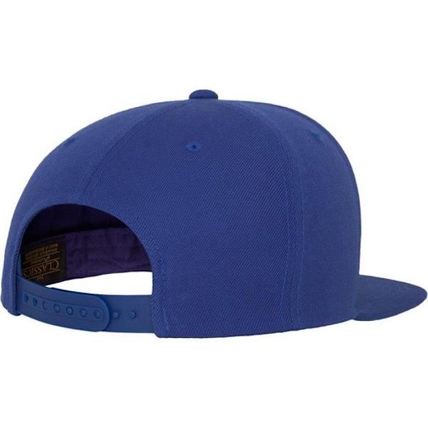 Flexfit Classic 6-Panel Snapback Cap - royal