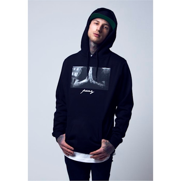 Huppari - Mister Tee - RUKOILKA - Musta - Mukava - Pitkät hihat sort XXXXL