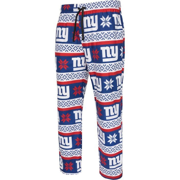 NFL-hold Vinter JULE Pyjamas Sæt skjorte og bukser New York Giants XL