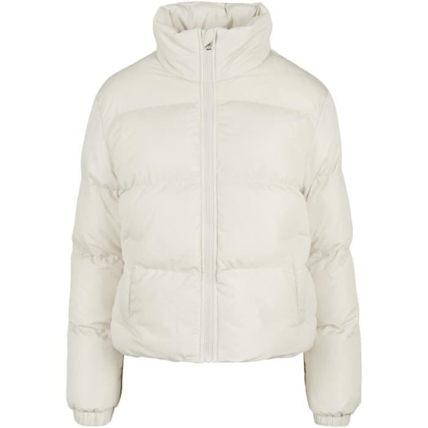 Urban Classics kort quiltad dunjacka för kvinnor - vit - L Vit jag