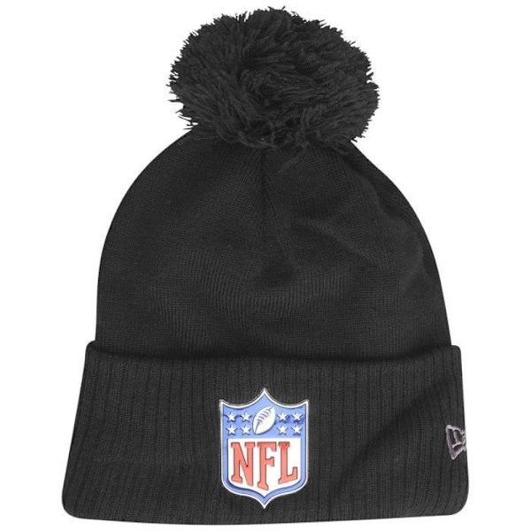 Vinterhat i fleece fra New Era - NFL Shield sort