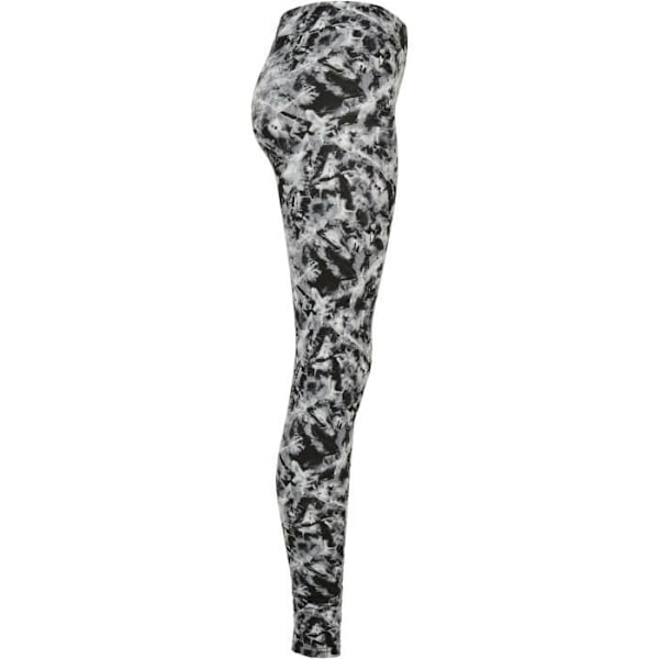 Legging dame Urban Classics Soft AOP GT - hvid/sort - 4XL vit svart XXXXXL