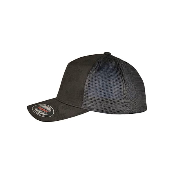 Flexfit Kapsch - Flexfit - Jaquard Camo - 100% Polyester - Urban Stil - Sommar Blå - 748555 S / M