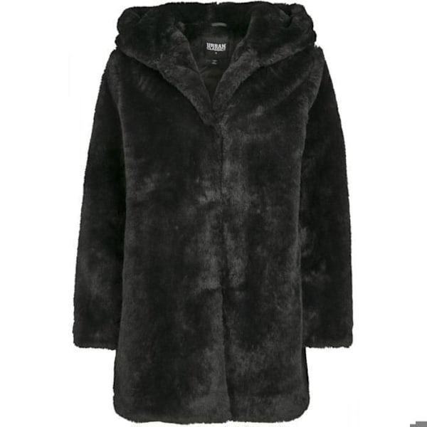Huppari Teddy - Urban Classics Naiset - Musta - Huppu - Viileät Päivät Svart XXXXL