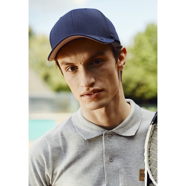 Casquette - Flexfit - Wooly Combed - Blå Royal - Unisex - Sportkläder kungsblå S / M