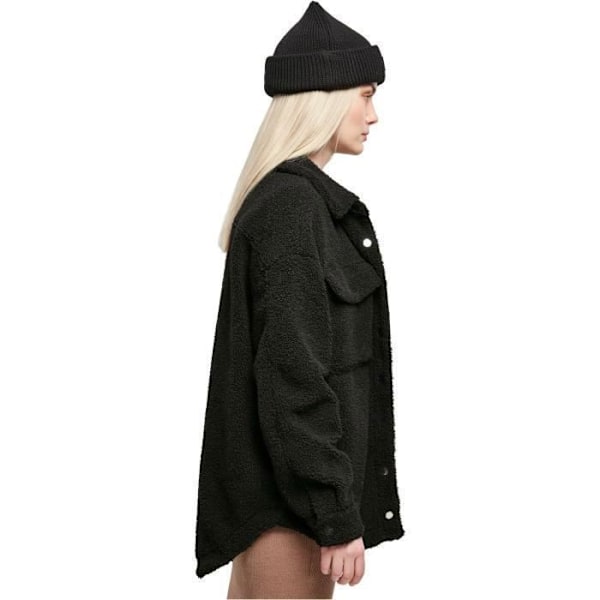 Urban Classics Sherpa huppari - musta - 5XL Svart XXXXXL