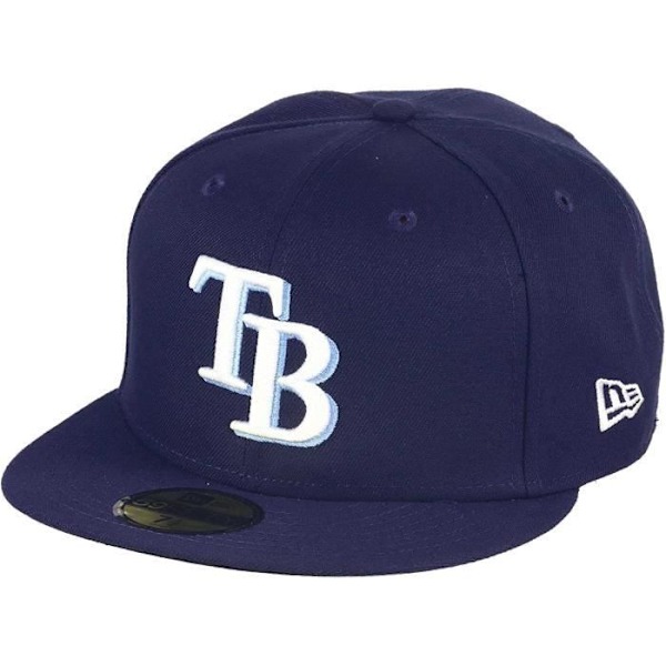 Casquette 59Fifty Basecap Tampa Bay Rays MLB AC Performance Blå från New Era Blå 7