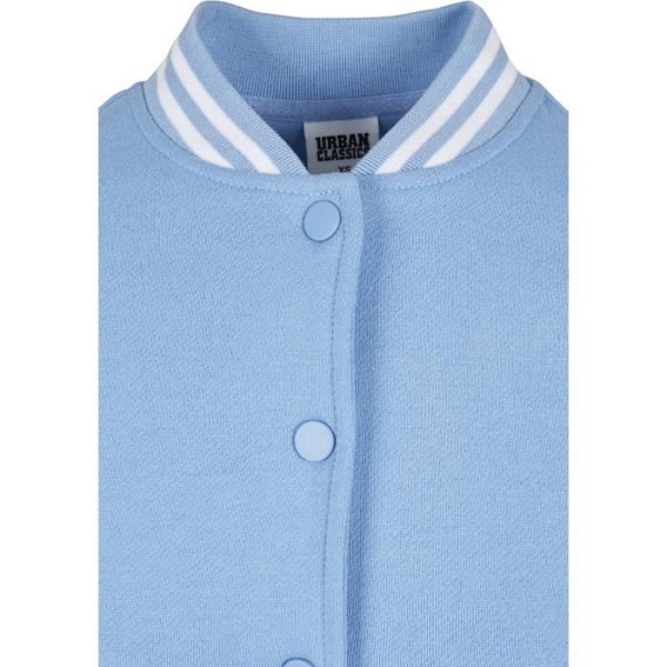 Veste til kvinder Urban Classics inset college-store størrelser - lys blå/hvid - 4XL Himmelsblå/vit XXXXXL