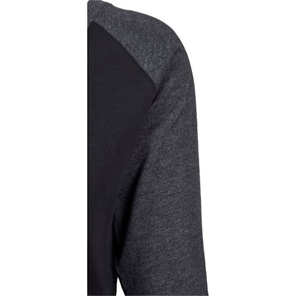 T-paita Raglan - Urban Classics - 3/4 hihalla - 100% Puuvilla - Väri Musta/Hiili - Naisille Musta / Hiili XS