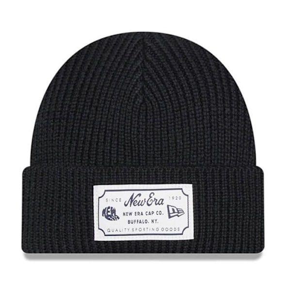 Mössa - New Era - Kort mudd - 70% polyester - 30% ull - Marinblå marinblå