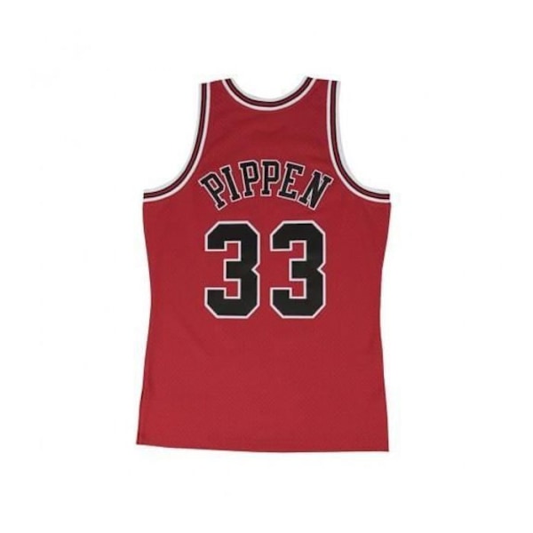 T-paita - MITCHELL & NESS - Chicago Bulls - Punainen - Urheiluvaatteet - Aikuisille Miehille Röd jag