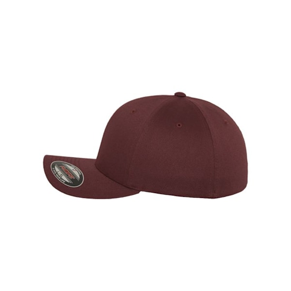 Keps - Flexfit - Ullkammad - Mörkbrun - Unisex - Sportkläder mörkbrun S / M