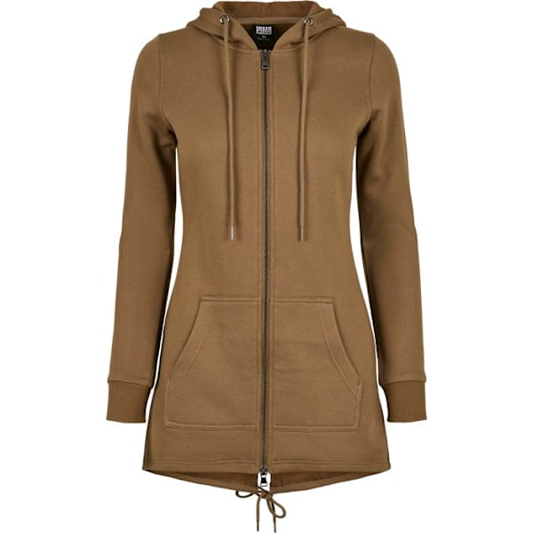Hoodie - Urban Classics - Kvinder - Olivengrøn - Lange ærmer - Kængurulomme olivgrön S